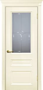 Межкомнатная дверь Смальта 06 Слоновая кость ral 1013 