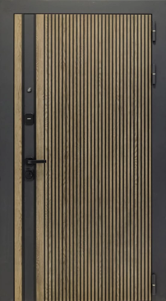 Входная дверь ДвериПРО Rosna ПВХ 10мм Астрод Velutto Bianco DPRO196744 внешняя сторона