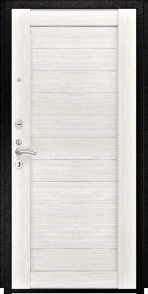 Входная дверь ДвериПРО L Термо СБ-3 листв. бел. (21 беленый дуб) DPRO196777 внутренняя сторона